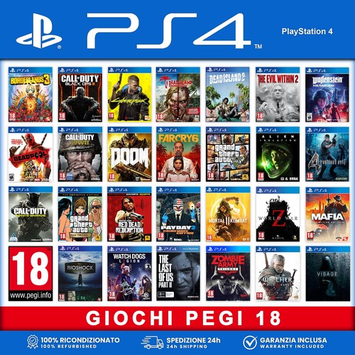 Giochi ps4 pegi - 18, 🎮