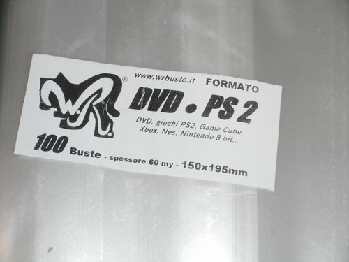 100 buste dvd - 100,