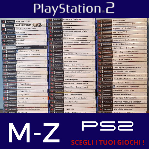 Lotto giochi ps2 - giochi, playstation