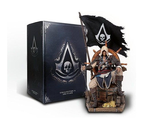 Assassin creed black - black, flag